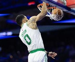 塔图姆谈脚踝伤势：我感觉很好 27岁的好处是恢复得更快一点